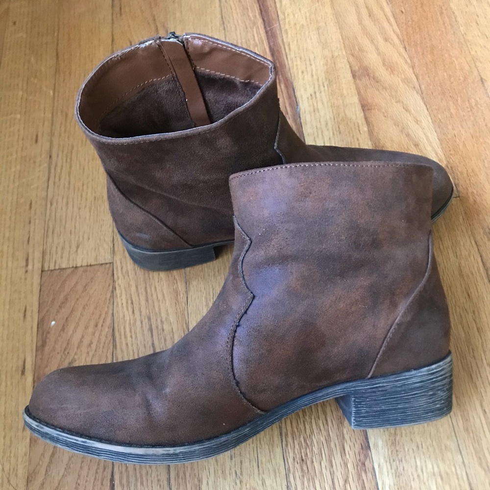 Distressed Booties - Picture 3 of 4